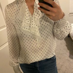WHBM dot shirt